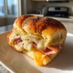 baked ham and cheese sliders