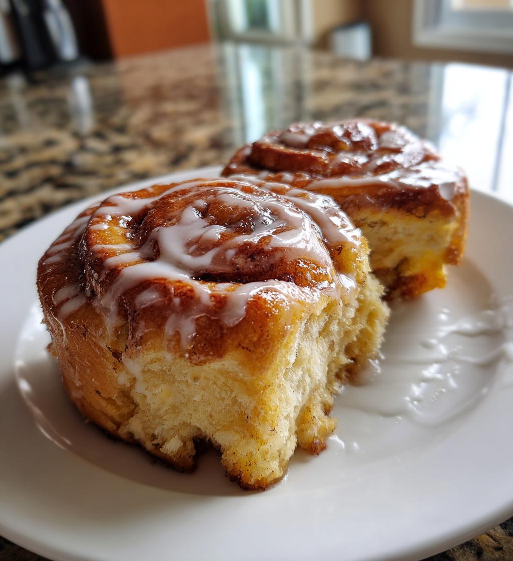 banana cinnamon rolls