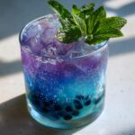 bat wing bubble tea mocktail