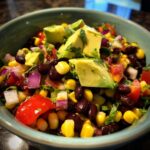 black bean salad with citrus dressing