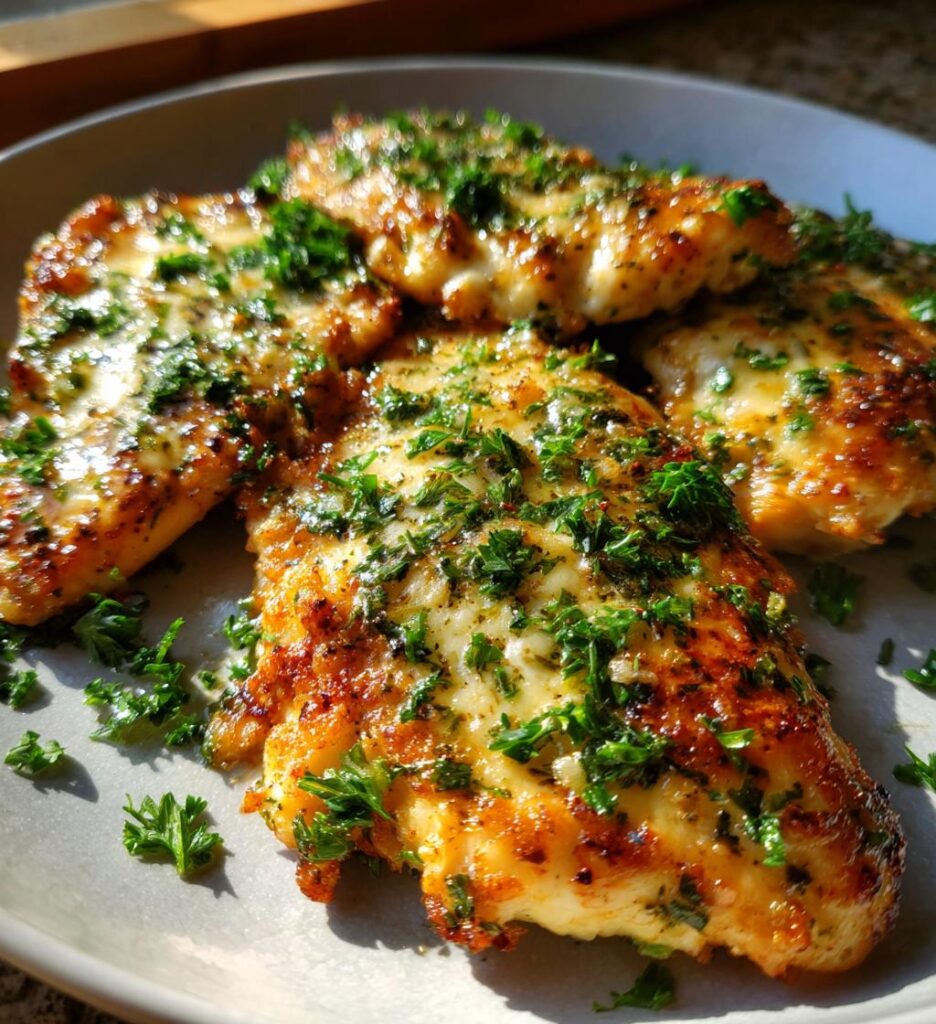 blackstone garlic parmesan chicken recipe
