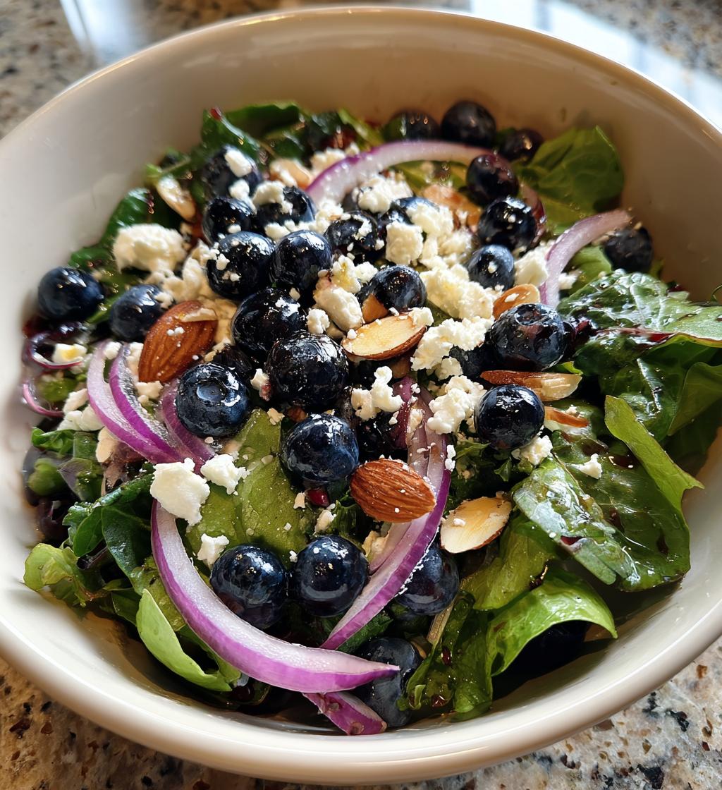 blueberry feta salad