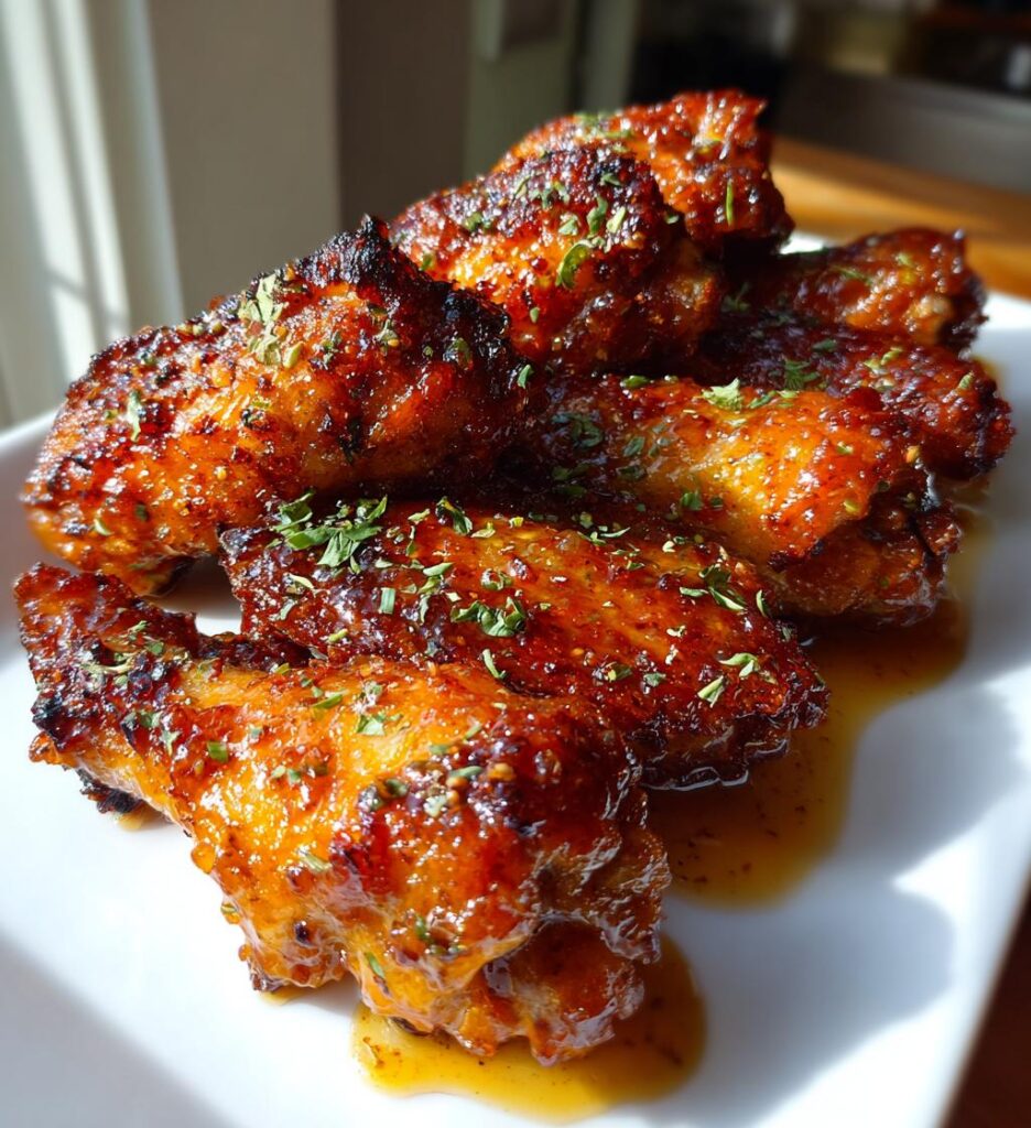 brown sugar pineapple wings