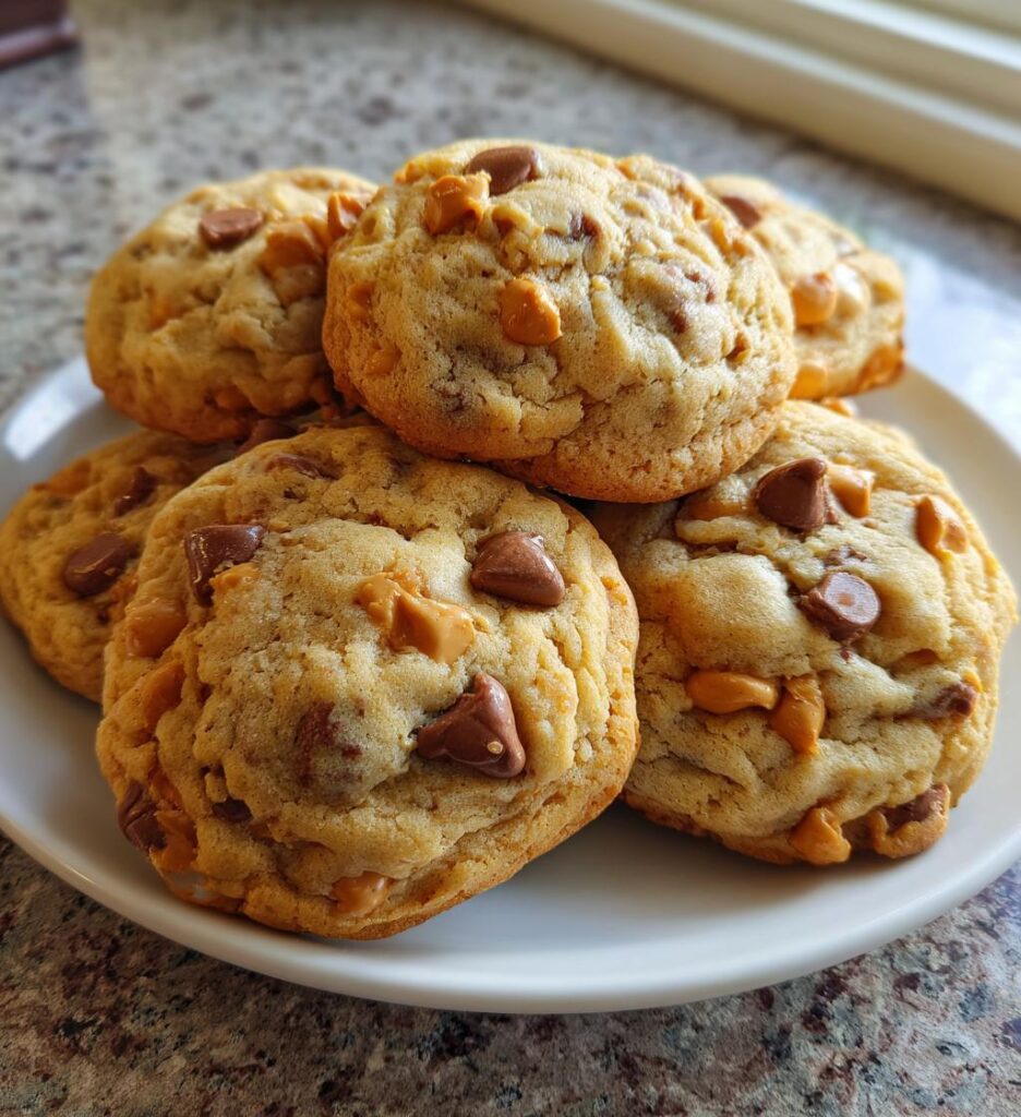 butterscotch chocolate chip cookies