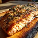 cedar plank salmon