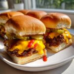 cheeseburger sliders easy 30 min recipe