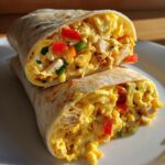 chicken breakfast burrito