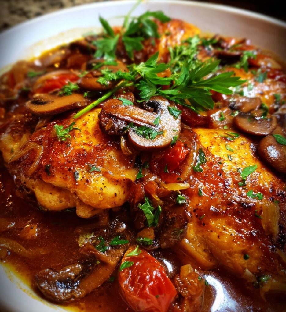 chicken chasseur