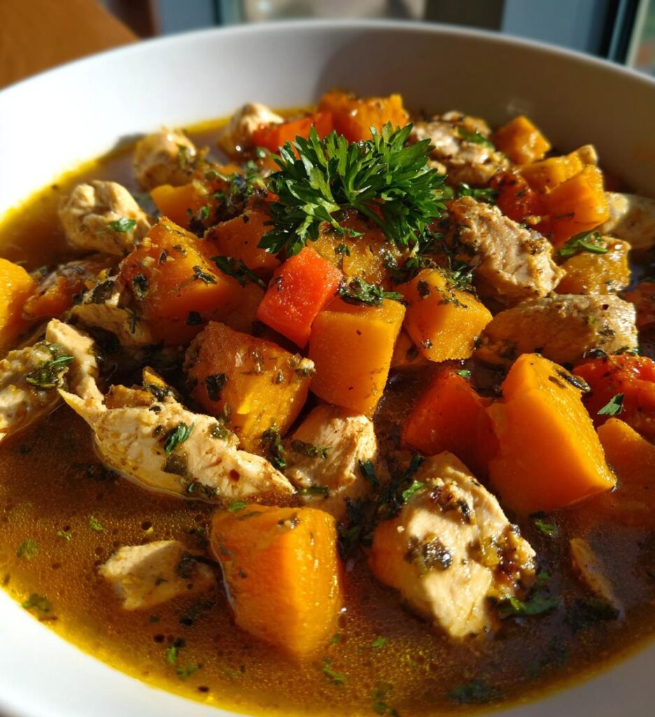 chicken pumpkin recipe