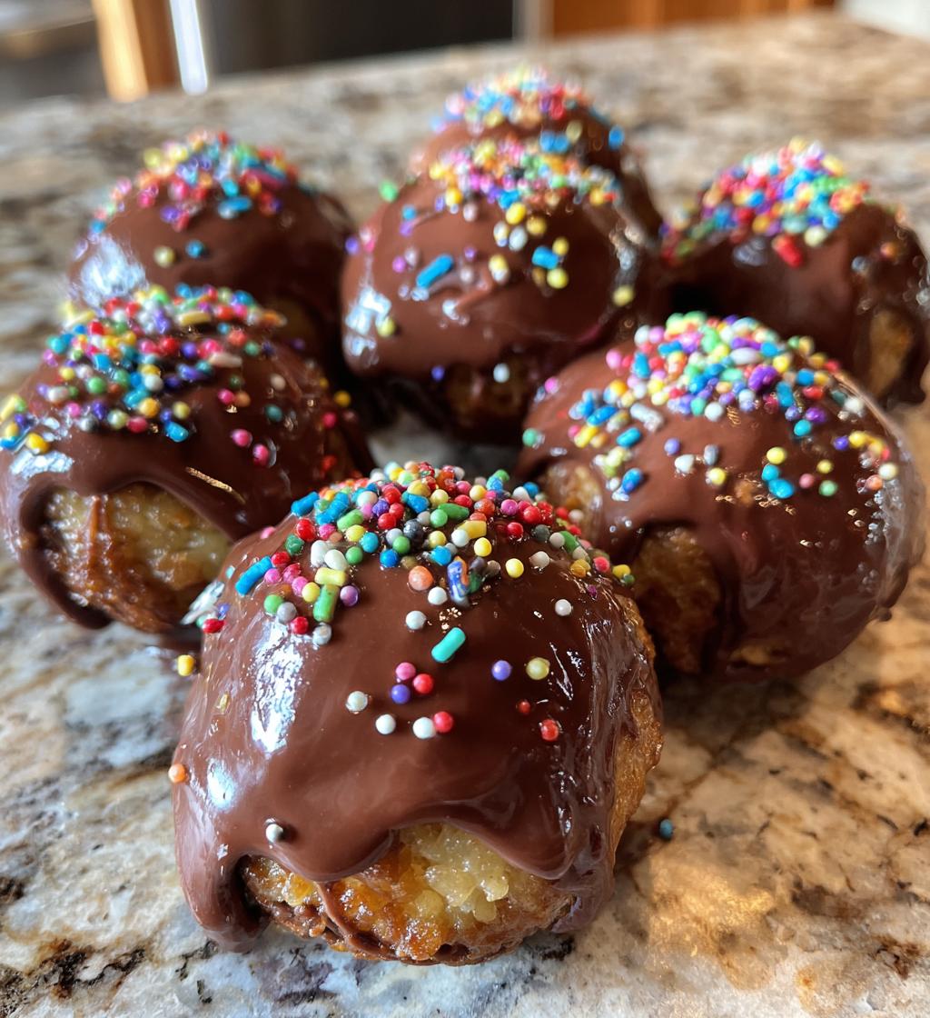 chocolate rice krispie balls