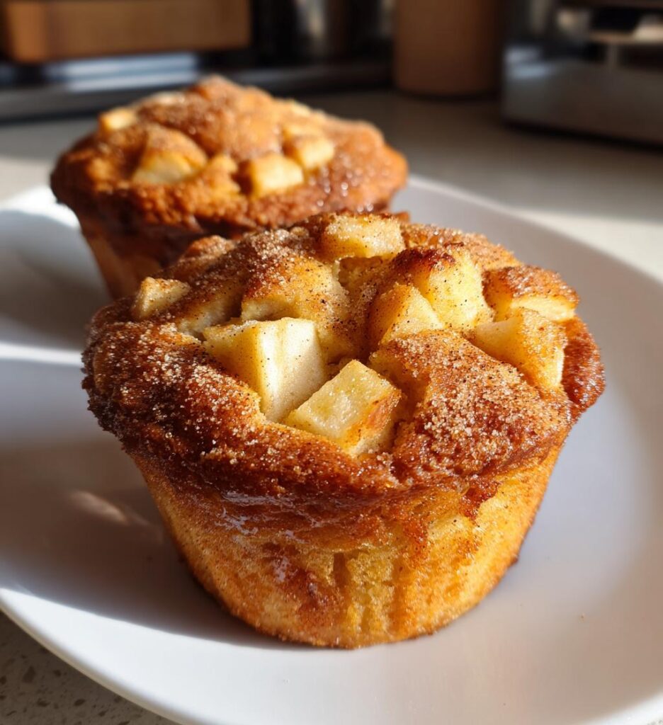 cinnamon apple muffins delicious recipe