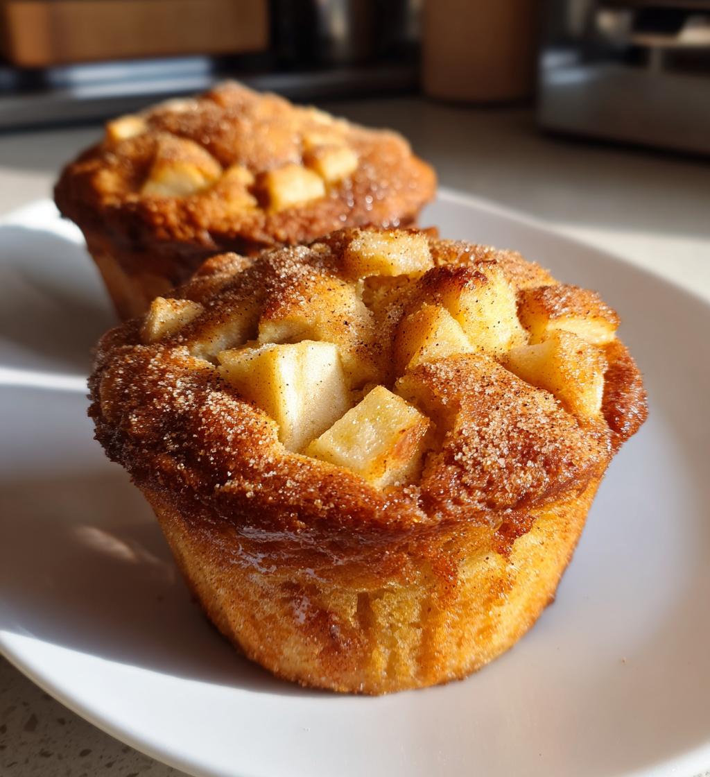 cinnamon apple muffins delicious recipe