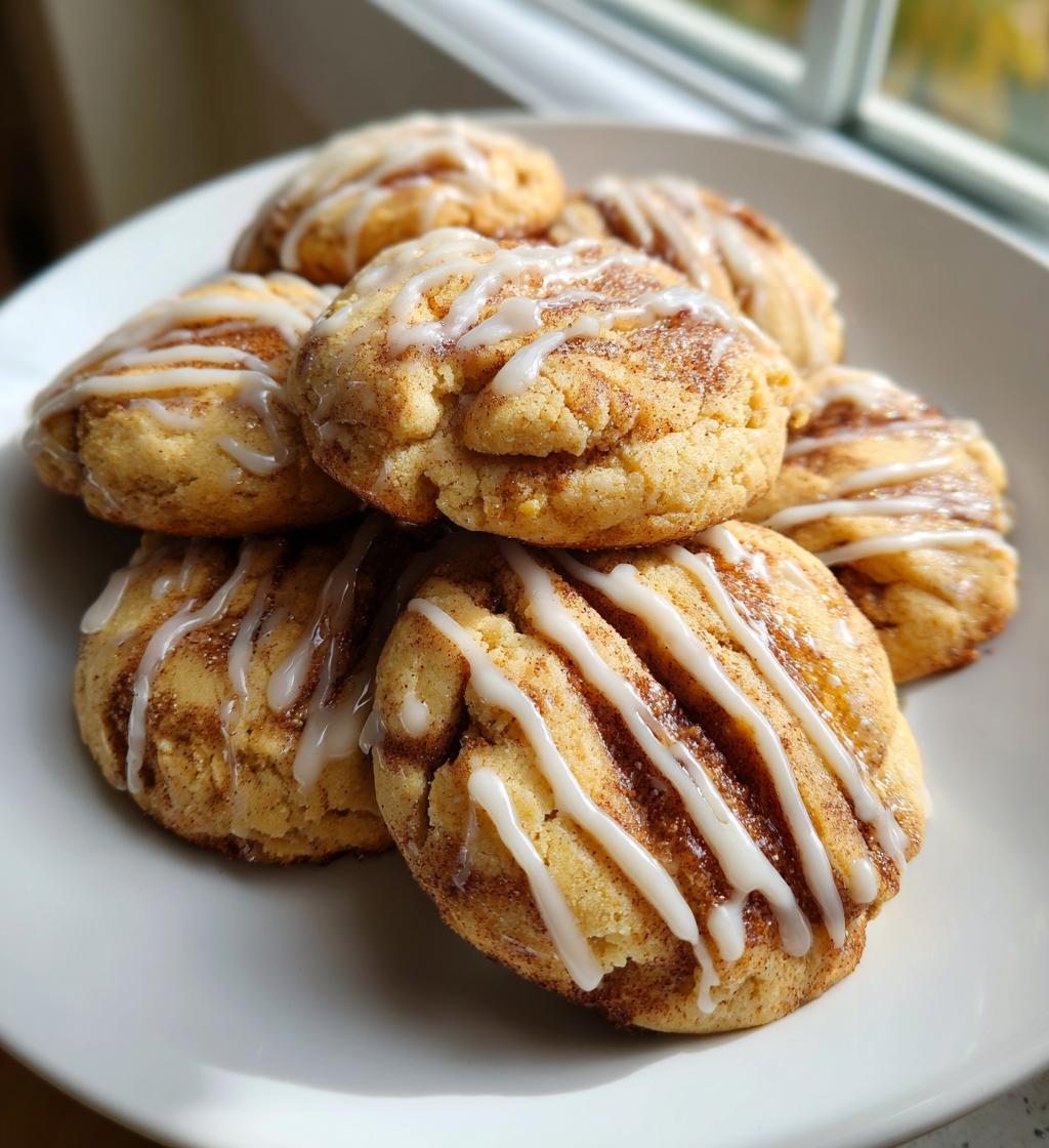 cinnamon roll cookies