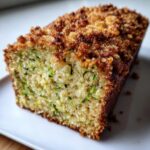 cinnamon streusel topped zucchini bread
