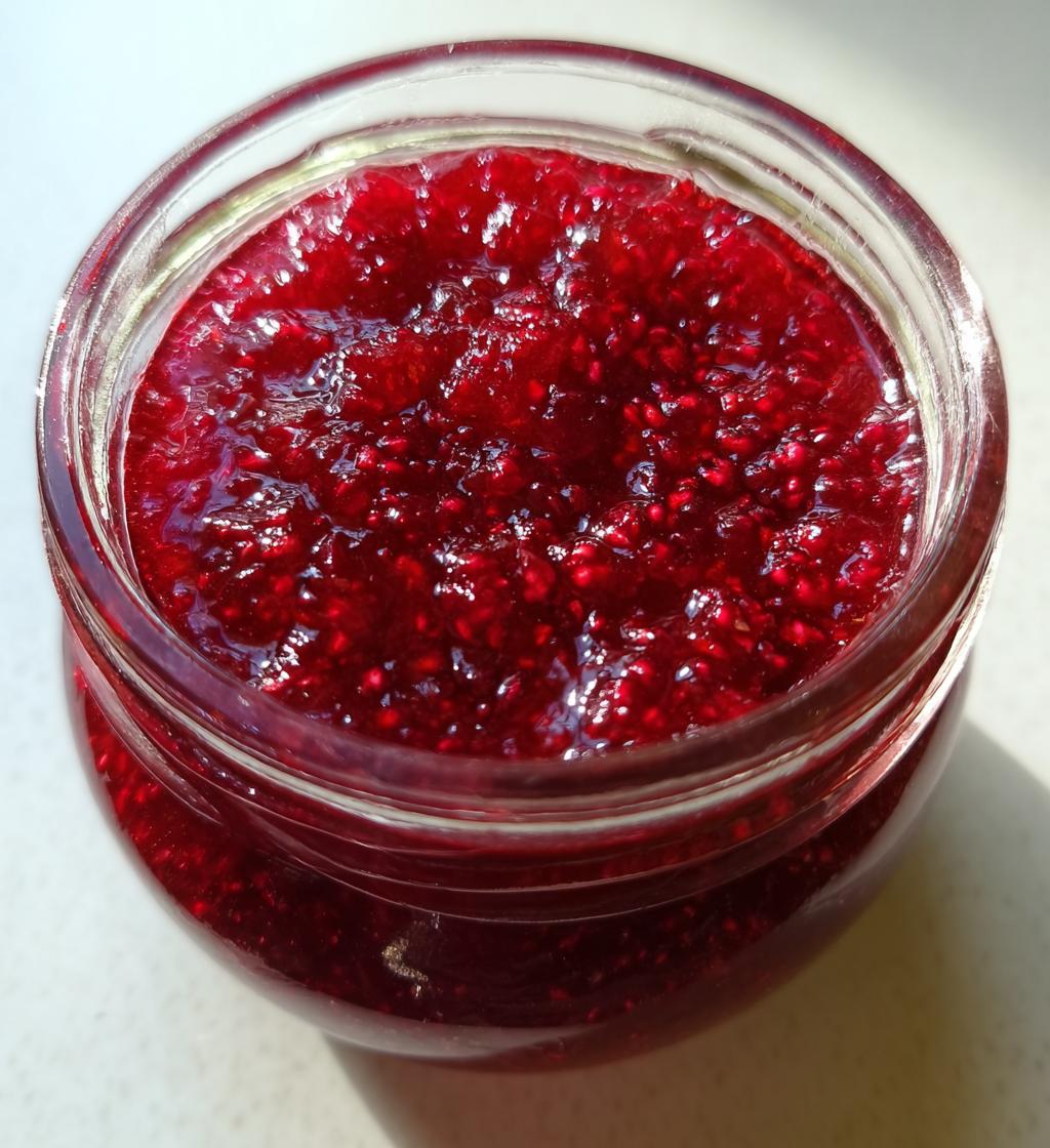 classic christmas raspberry jam