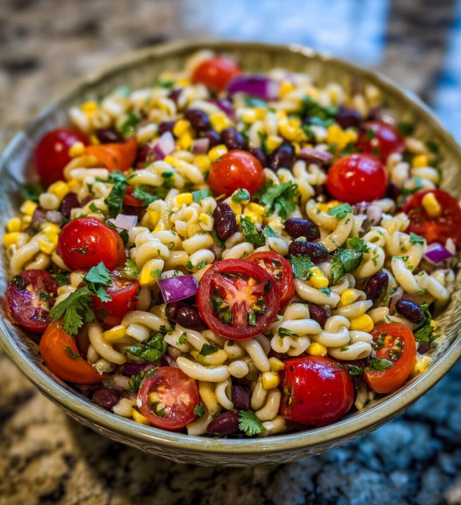 cowboy pasta salad delicious twist classic flavor