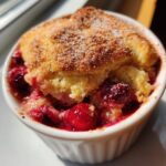 cranberry orange cobbler