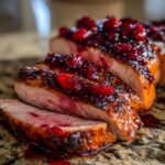 cranberry orange glazed turkey breast