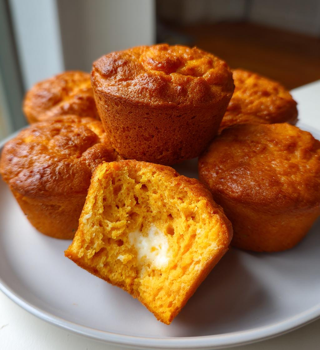 cream cheese pumpkin muffins
