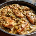 creamy pepperoncini chicken skillet