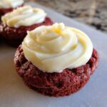 crumbl copy cat red velvet cupcake cookies