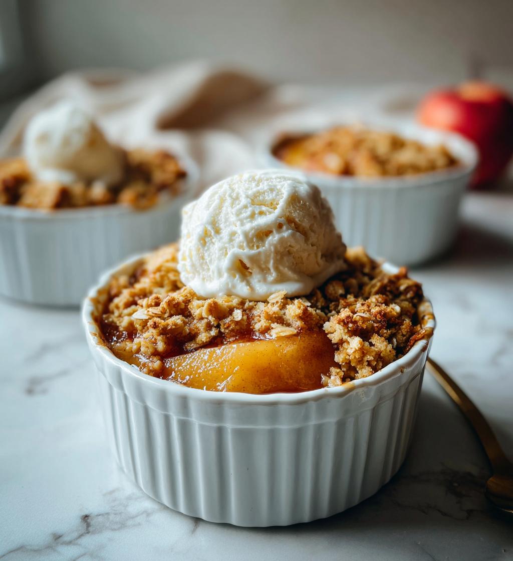 easy apple crisp recipe with oat topping recipe