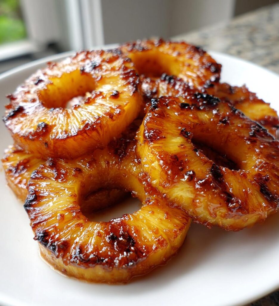 easy grilled pineapple with caramelized brown sugar an incredible secret recipe