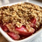 easy rhubarb crisp