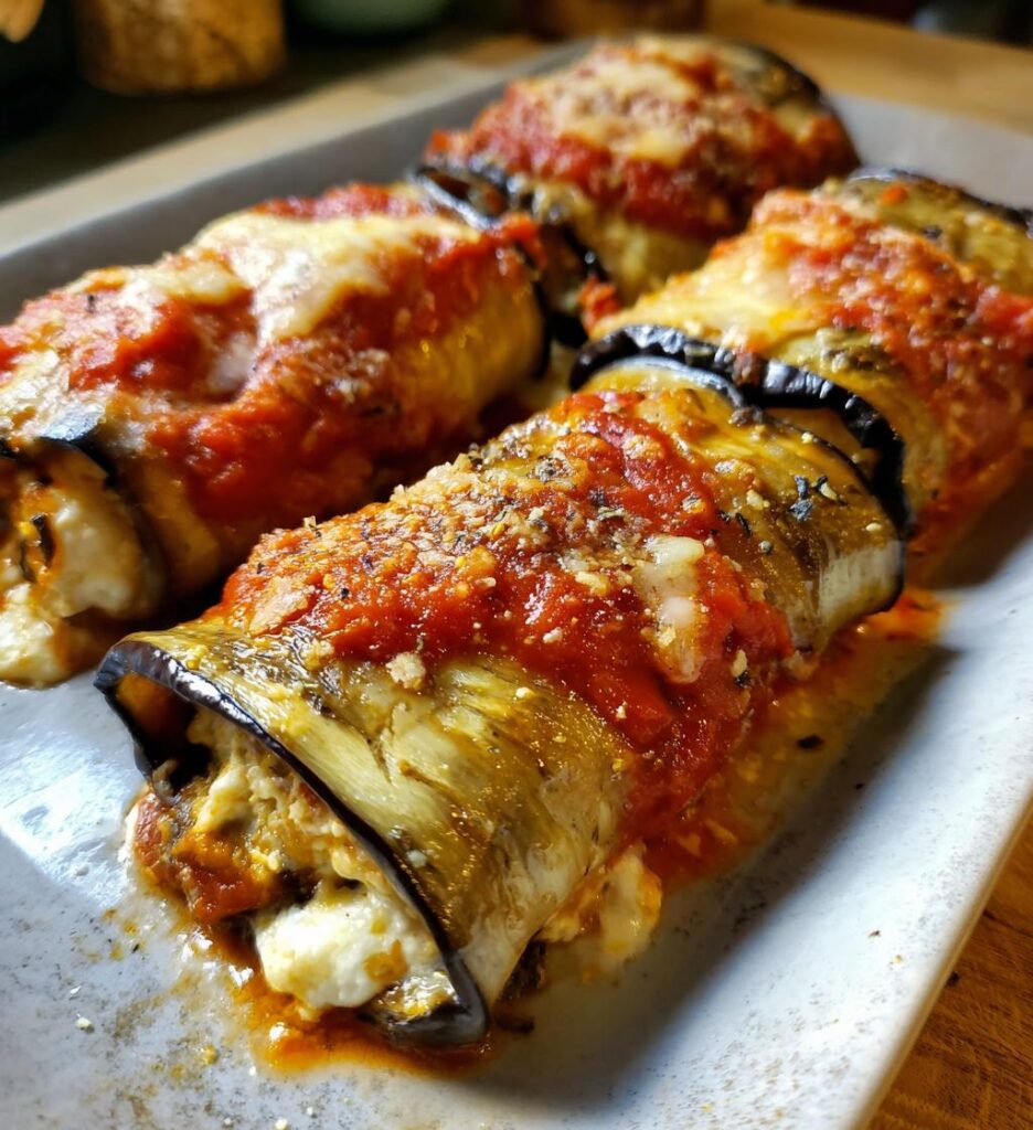 eggplant appetizers roll ups