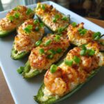fiery cajun shrimp stuffed jalapenos