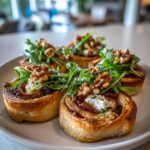 fig and goat cheese pinwheels