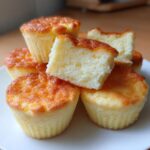 fluffy japanese cotton cheesecake cupcakes