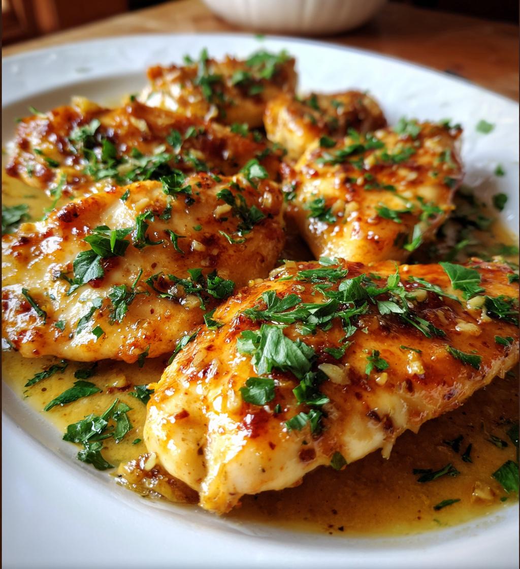 garlic parmesan chicken scampi recipe