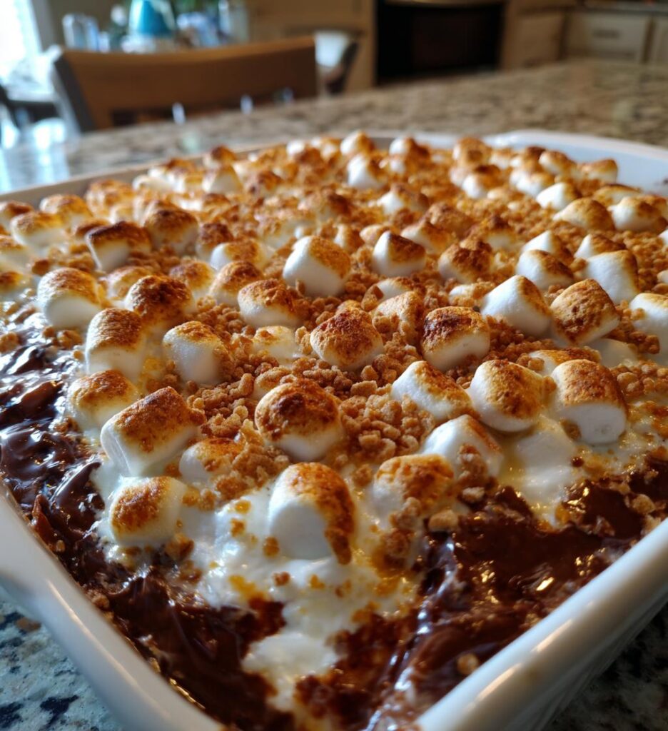ghost smores dip