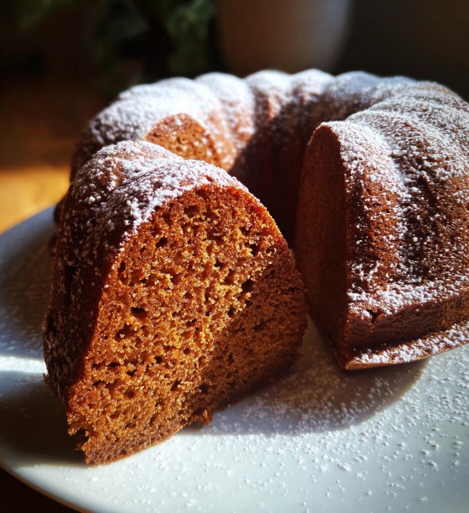 gingerbread bundt cake