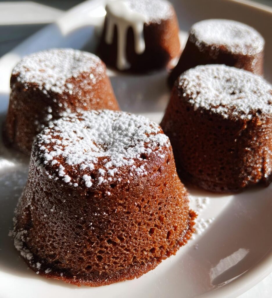 gingerbread christmas mini cakes