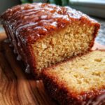 glazed eggnog bread