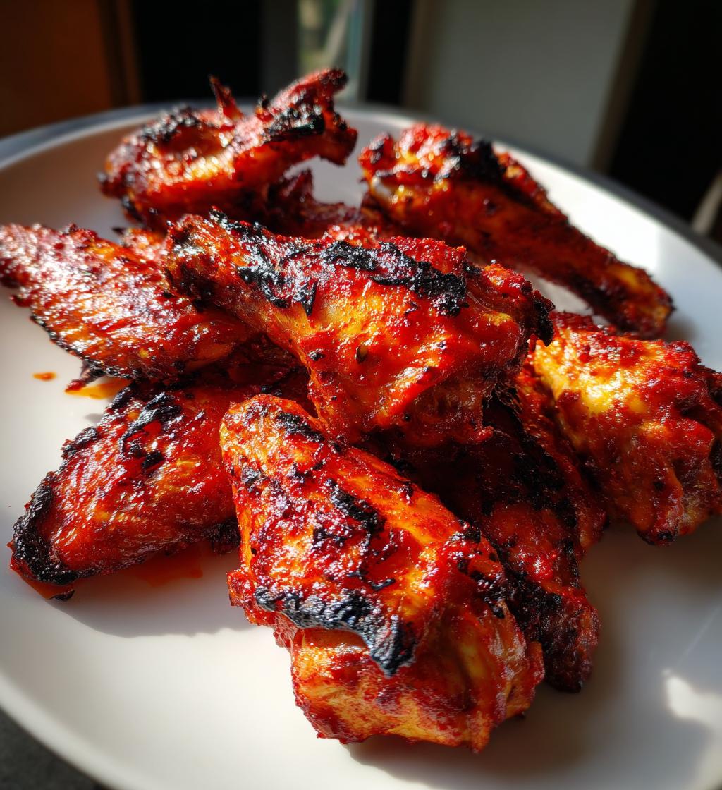 gochujang butter grilled wings