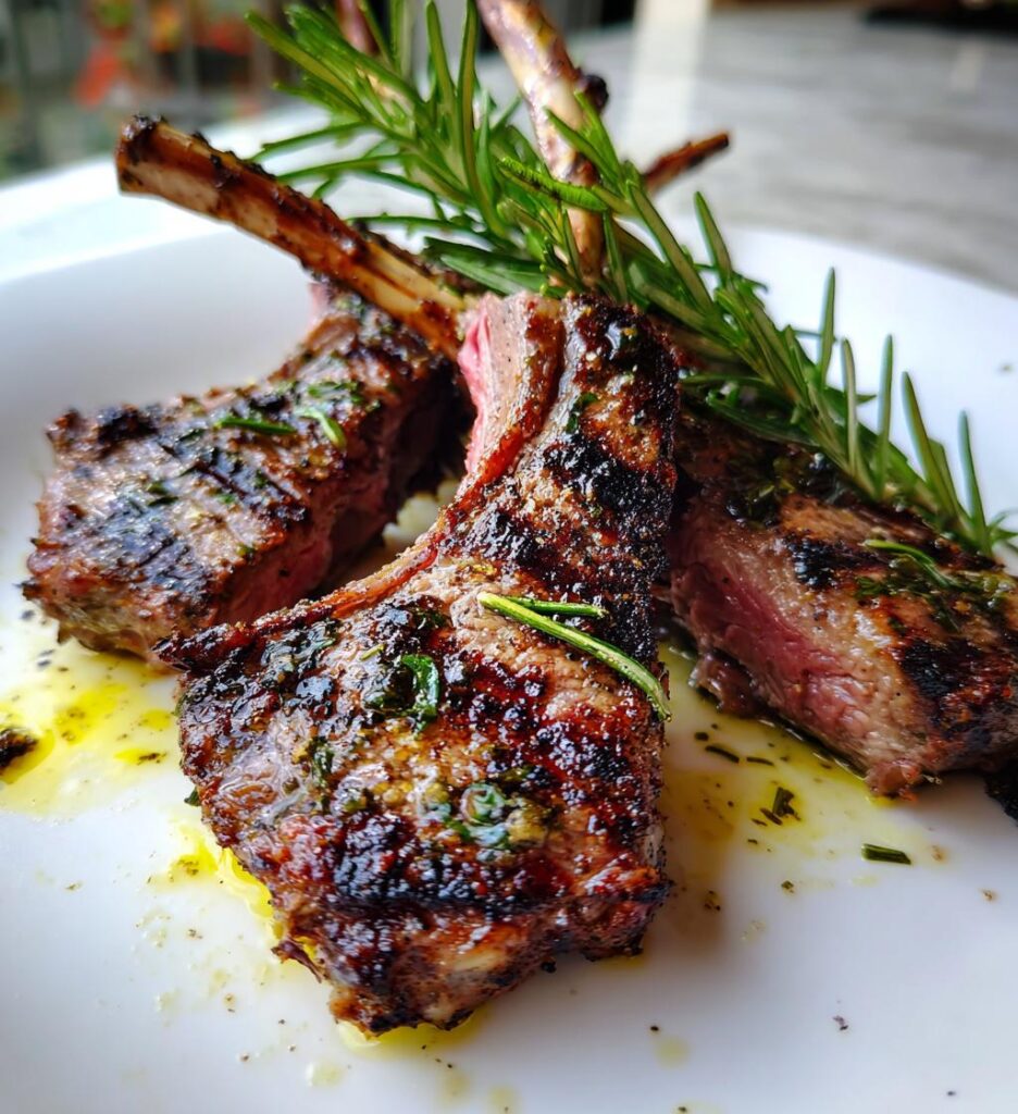 grilled lamb cutlets