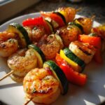 grilled seafood skewers summer fun recipe