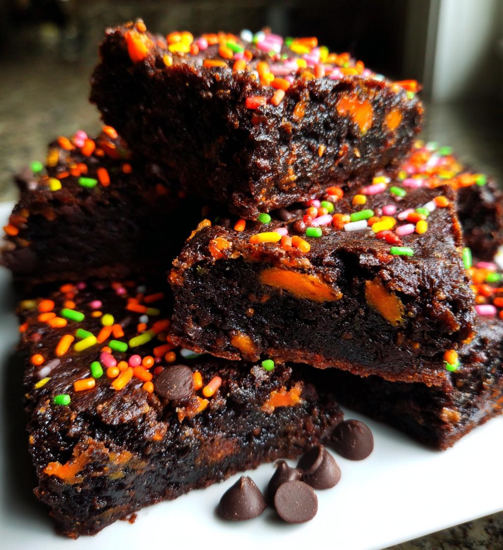 halloween brownies
