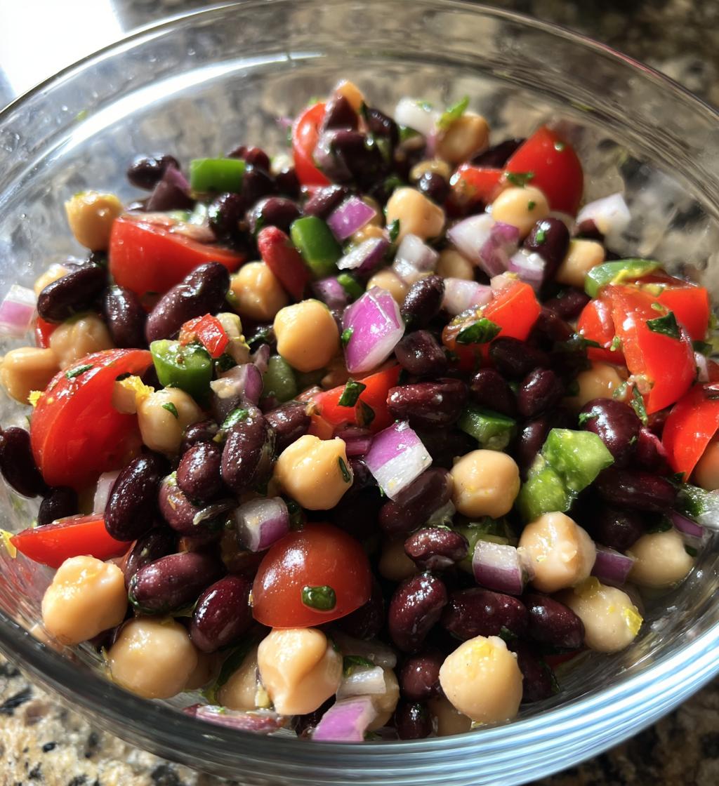 healthy bean salad