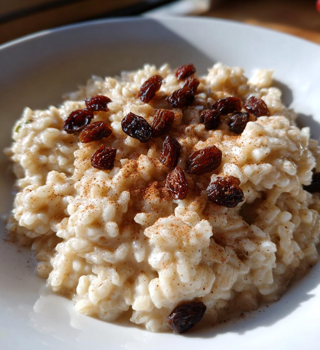 healthy rice pudding
