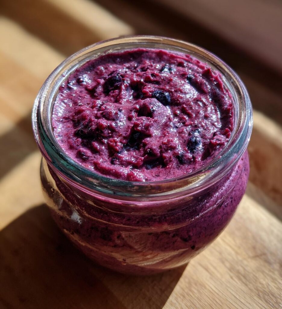 homemade blueberry butter