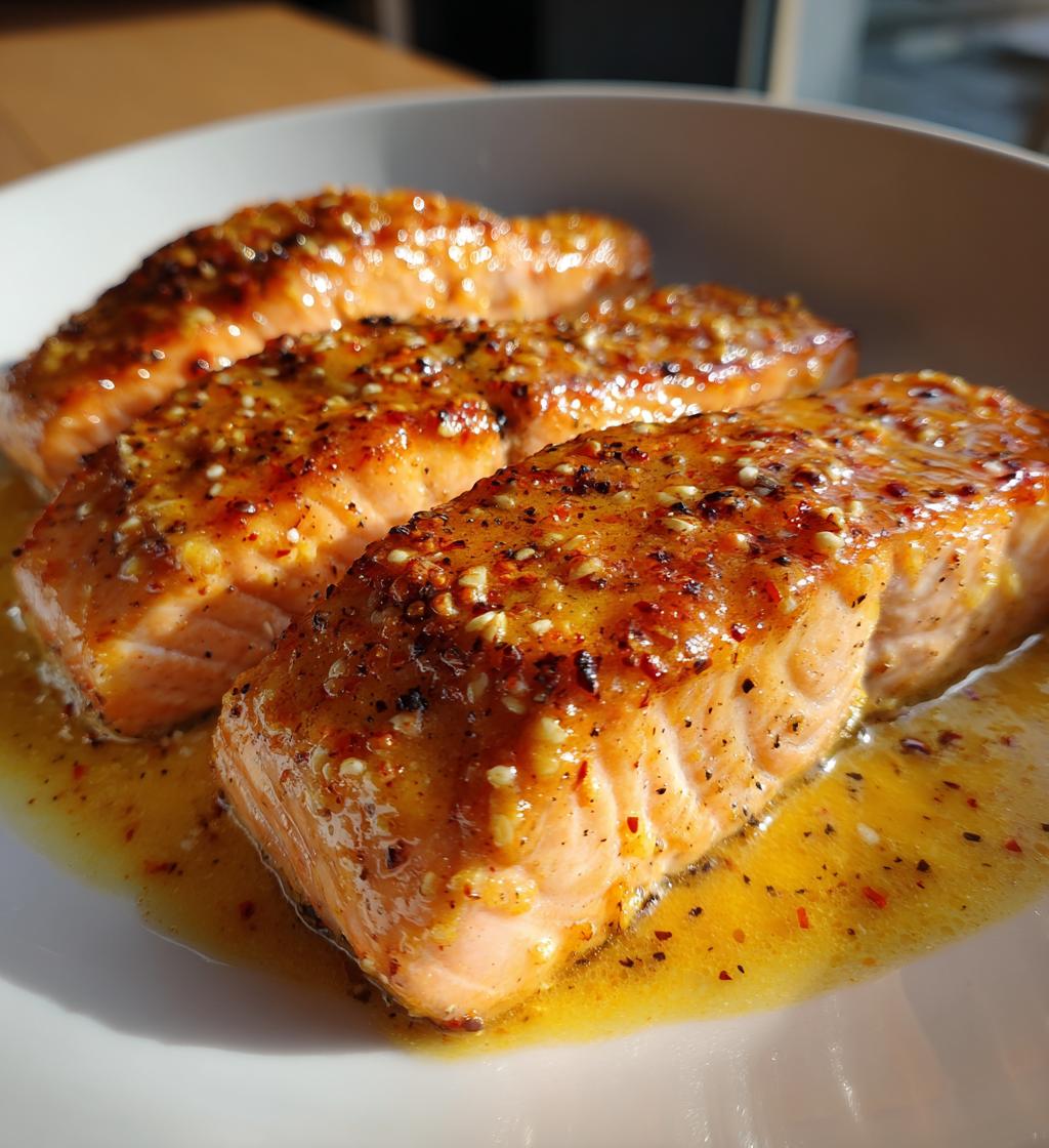 honey mustard salmon