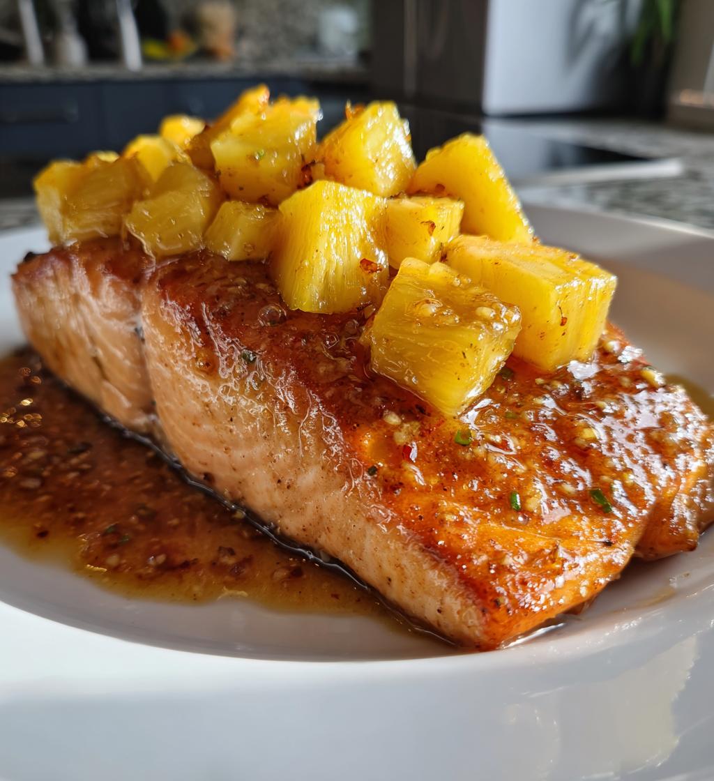 honey pineapple salmon recipe