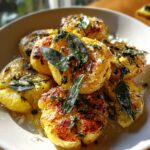 incredible smashed potatoes with sage butter recipe
