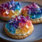 irresistible geode cookies colorful delicious treats
