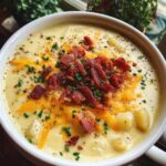 loaded potato cheese soup recipe