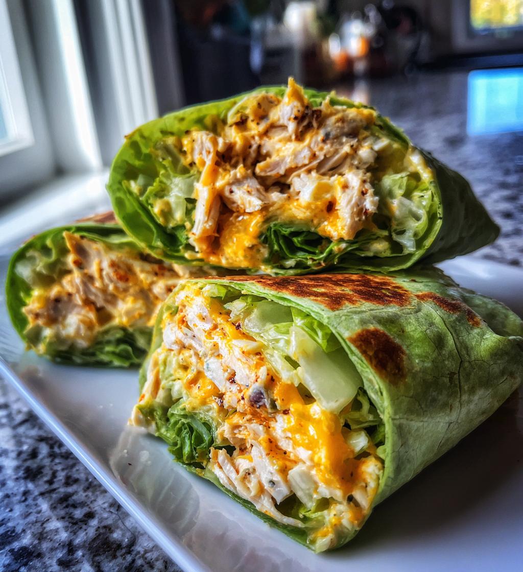 low carb cheesy garlic chicken wraps flavorful easy keto